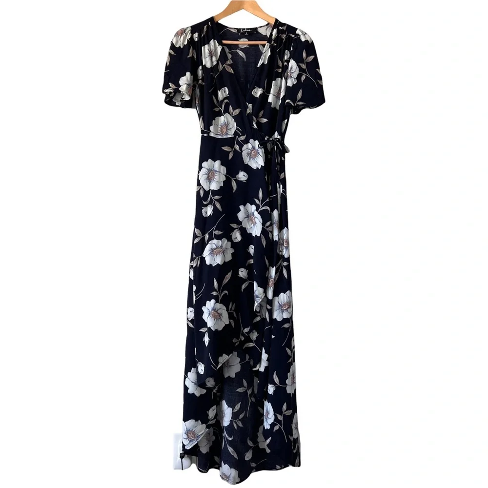 Lulus Wrap Dress - Picture 2 of 12
